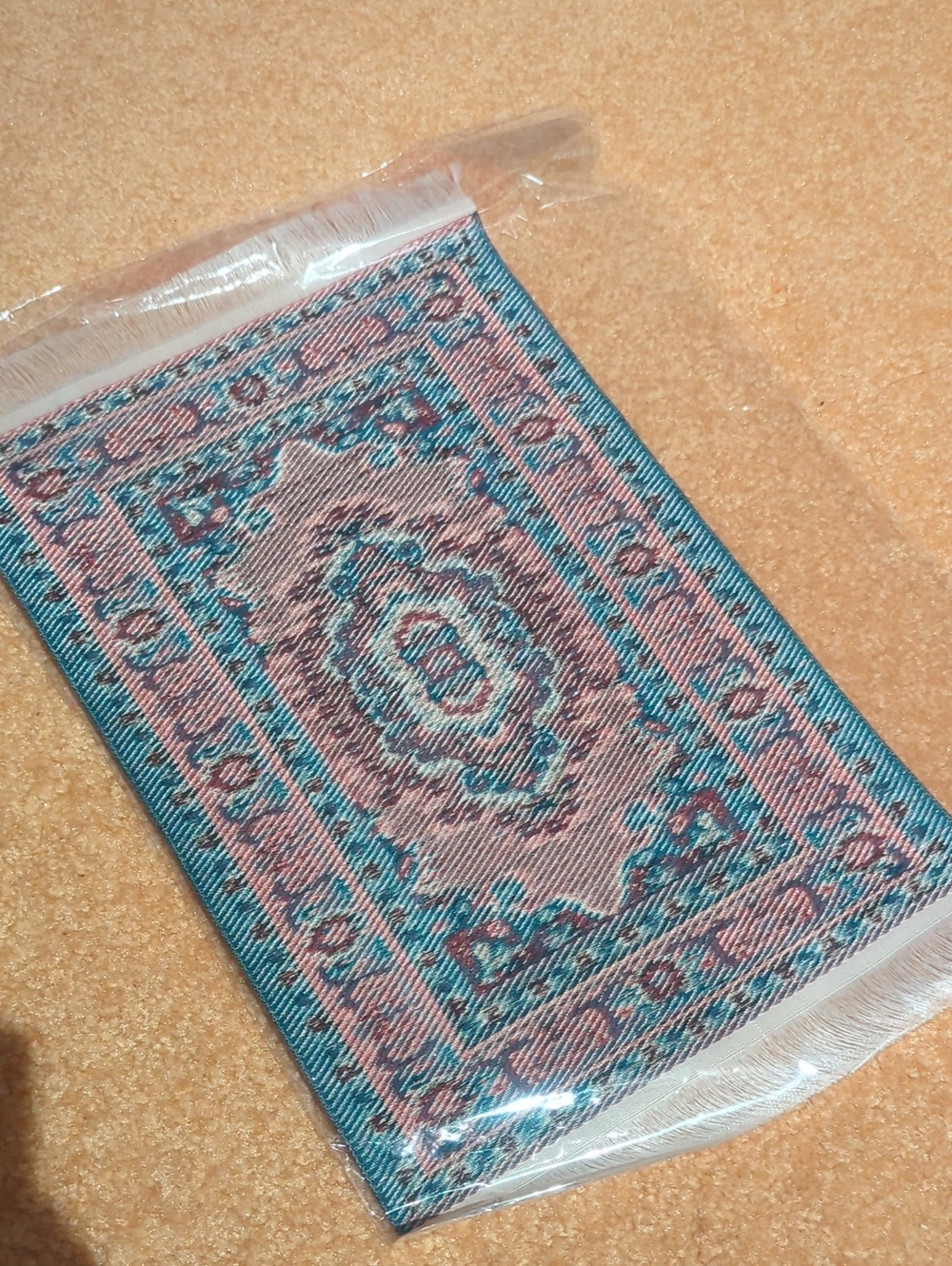 Miniature Decorative Rug - Picture 3 of 3
